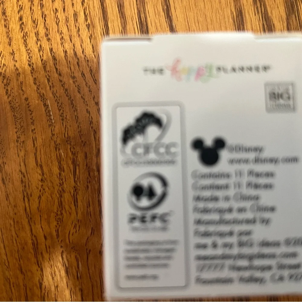 Disney Gold Planner Accessories